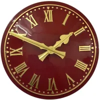 Harrogate Outdoor Clock Service red dial
